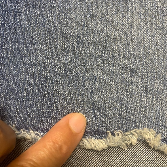 Torrid Denim Cut off Jean Shorts Star Design Stretch Medium Wash size 20- New - Picture 6 of 14